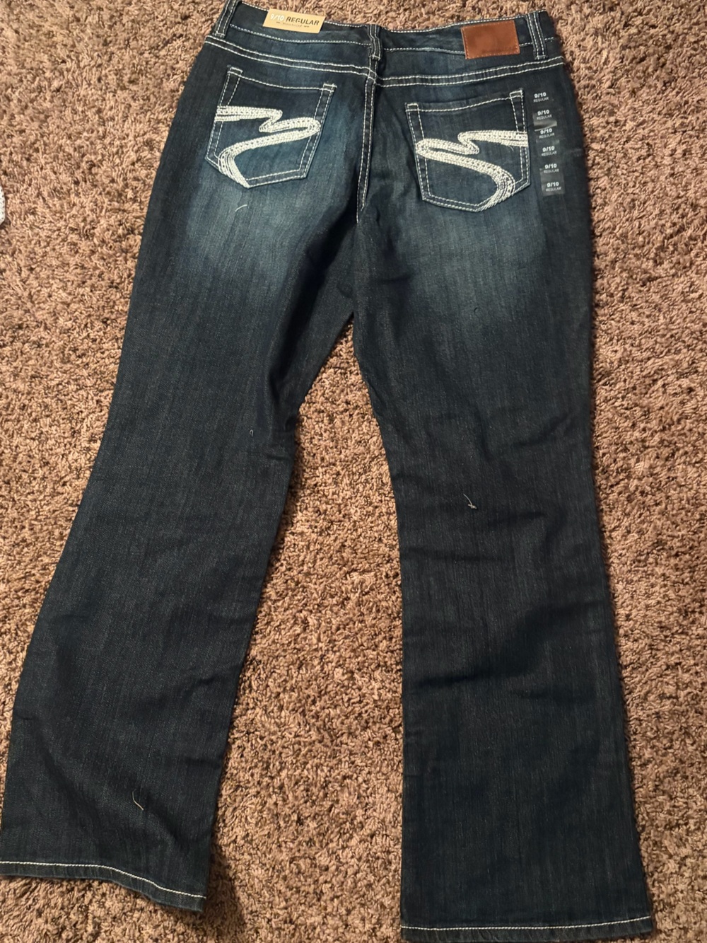 Taylor Women’s Boot Cut Jeans - Dark Indigo size 9/10 - Picture 3 of 3